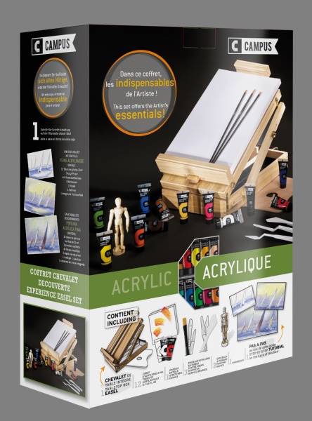 kufříková sada s akrylovými barvami